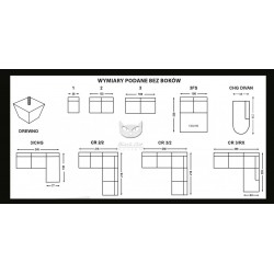 Narożnik w stylu prowansalskim Classic