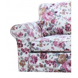 Narożnik Classic w kwiaty ze ściąganym pokrowcem 280x240
