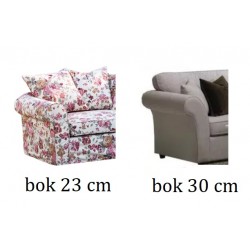 Burgundowy narożnik Classic 203x256