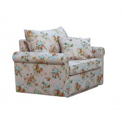 Rosaly 120 mała rozkładana sofa w kwiaty Rosaly 120 mała rozkładana sofa w kwiaty