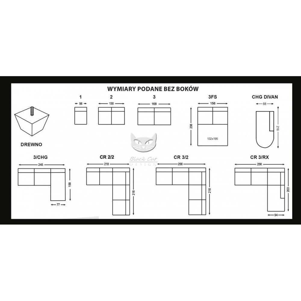 Narożnik w stylu prowansalskim Classic Narożnik w stylu prowansalskim Classic