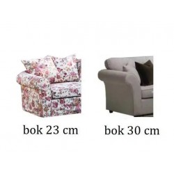 Stylowa biała sofa Classic 210 cm