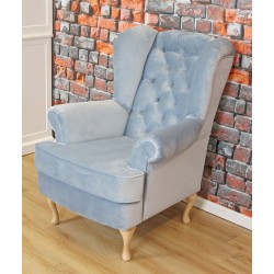 Klasyczny fotel do salonu - Królewski fotel