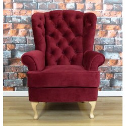 Klasyczny fotel do salonu - Królewski fotel