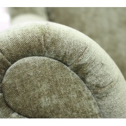 Paxton 240 oliwkowa pluszowa sofa