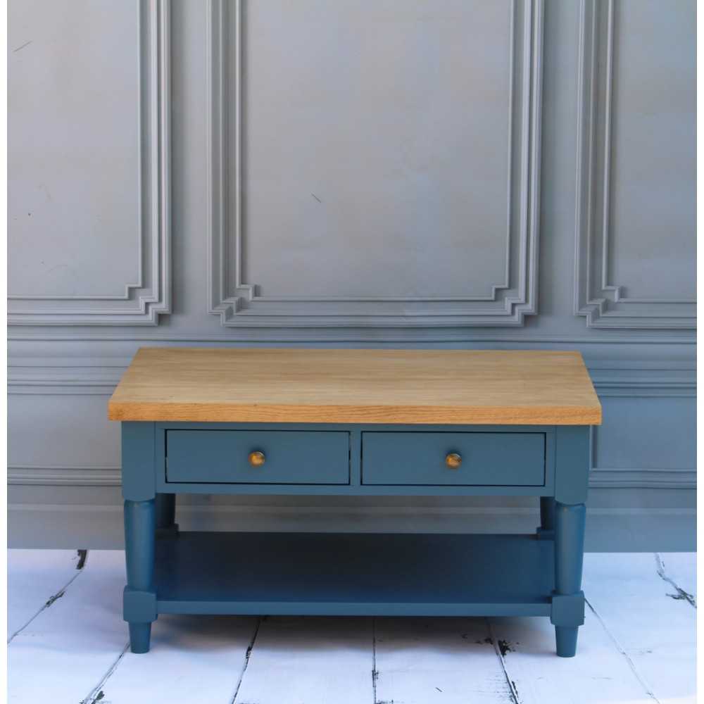 Niebieski stolik kawowy na wymiar Palermo 90x60