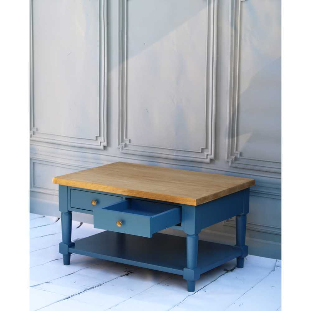 Niebieski stolik kawowy na wymiar Palermo 90x60