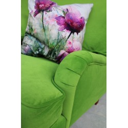 Zielona sofa z szezlongiem Marlene - Komfort i Styl dla Twojego Salonu