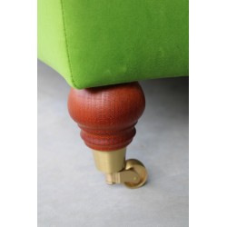 Zielona sofa z szezlongiem Marlene - Komfort i Styl dla Twojego Salonu