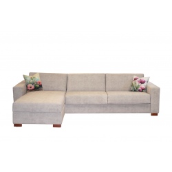 Sofa narożna z funkcją spania włoskiego Malaga 285x185