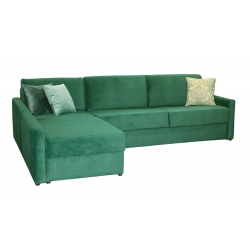 Sofa narożna z funkcją spania włoskiego Malaga 285x185