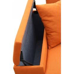 Kanapa z funkcją spania codziennego Malaga 228 + pojemniki na pościel