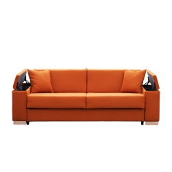 Kanapa z funkcją spania codziennego Malaga 228 + pojemniki na pościel