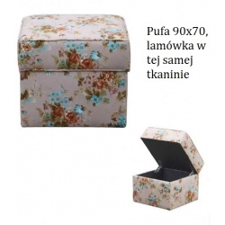 Sofa Rosaly 286 cm, bok 33 cm, funkcja spania 220x140, tkanina Hygge