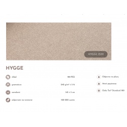 Sofa Rosaly 286 cm, bok 33 cm, funkcja spania 220x140, tkanina Hygge