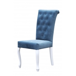 Krzesło Annmarie z pikowanym oparciem