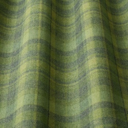 Courchevel Hunter wełniana tkanina w kratę