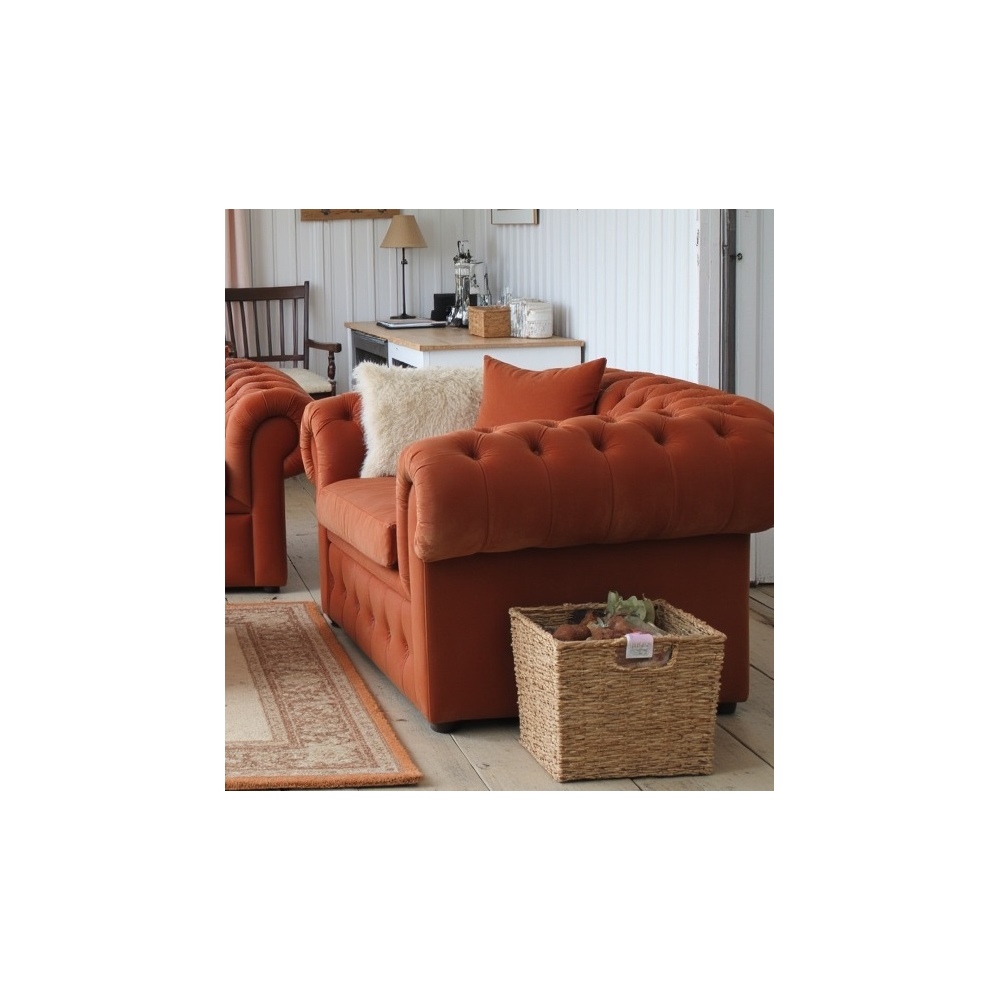 Chesterfield Retro Fotel w stylu chesterfield