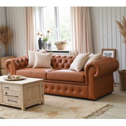 Chesterfield Retro 240 - skórzana sofa chesterfield