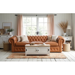 Chesterfield Retro 270 chesterfield  w skórze