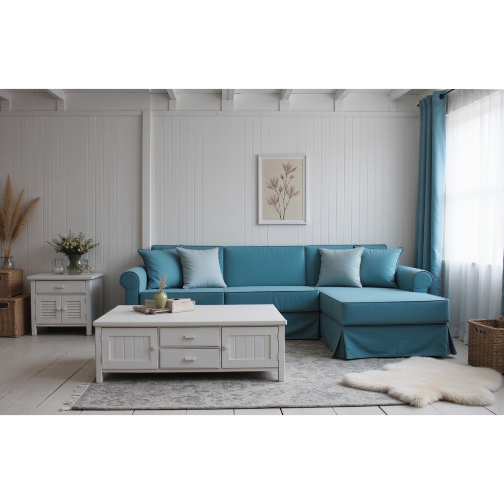 Sofa z systemem włoskim i szezlongiem Hilton 275 Sofa z systemem włoskim i szezlongiem Hilton 275