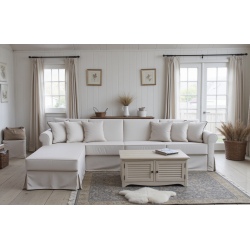 Duża sofa z otomaną Hilton 370