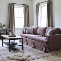 Hamptons 260 sofa z falbanką