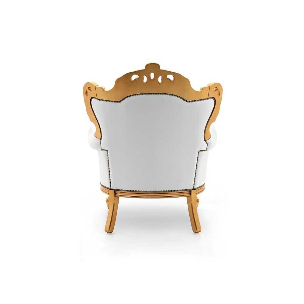 Palermo - rzeźbiony fotel włoski Palermo - rzeźbiony fotel włoski