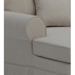 Flower 260x175 zielona sofa narożna z pokrowcem