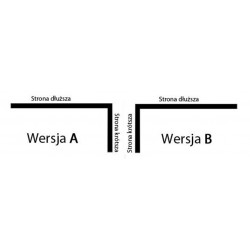 Narożnik ze ściąganym pokrowcem i funkcją spania Flower 230 x 250 cm