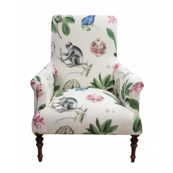 Fredric fotel w lnie