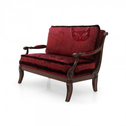 Minerva - ławka w stylu empire