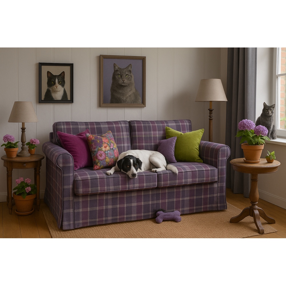 Mała sofa z systemem włoskim Hilton 175