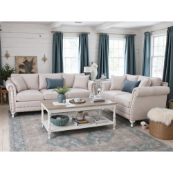 Lori 180 komfortowa sofa w stylu cottage