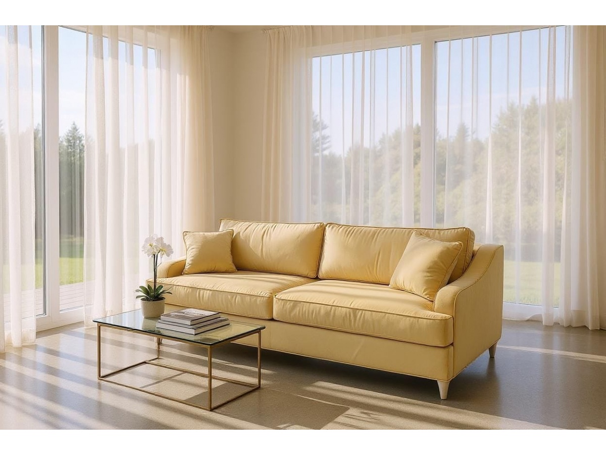 Nottingham 220 rozkładana sofa na wysokich nóżkach