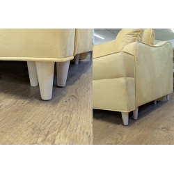 Nottingham 220 rozkładana sofa na wysokich nóżkach