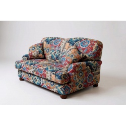 Paxton 160 cm piękny model sofy w tkaninie boho