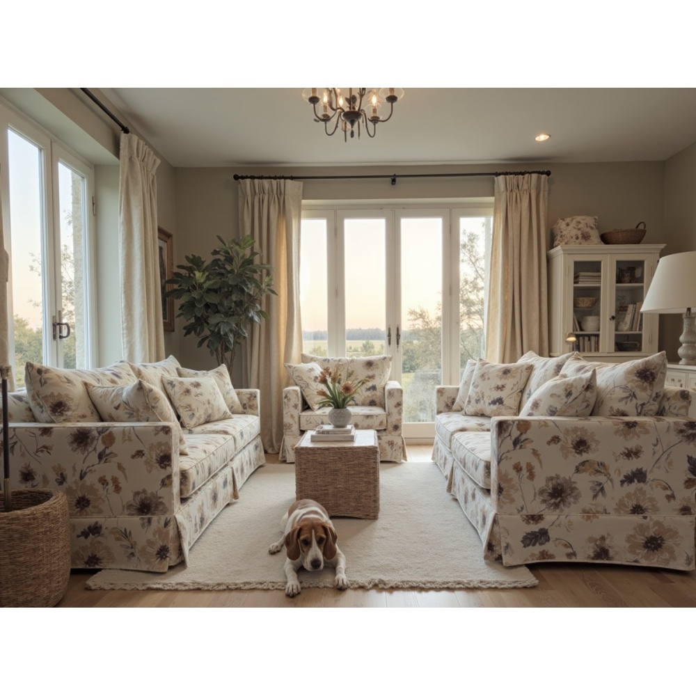 Zestaw wypoczynkowy Vesper – 2 x Sofa 210 + Fotel