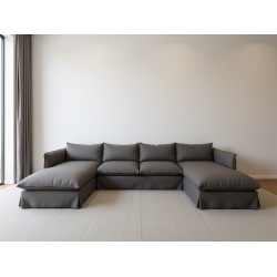 Patagonia 465x190 duży narożnik z piórami