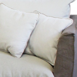 Patagonia lniana kanapa z otomaną 344 cm – wygodna i stylowa