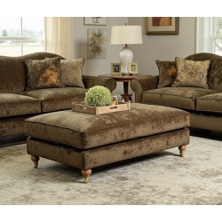 Pufa Tiara w stylu angielskim na wymiar