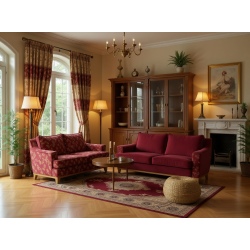 Lukrecja 150 stylowa sofka nierozkładana