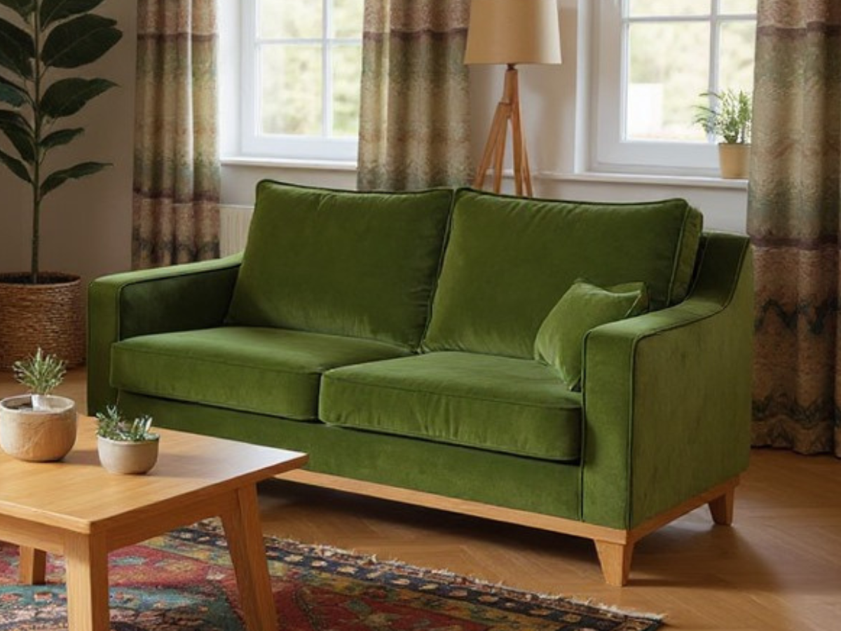 Lukrecja 150 - stylowa sofa do spania okazyjnego