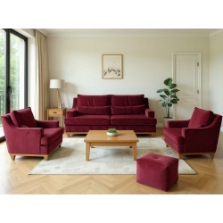 Lukrecja fotel retro w butelkowej zieleni