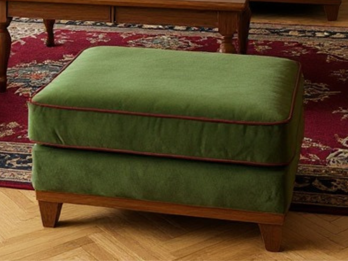 Lukrecja komfortowy duży podnóżek 65x65