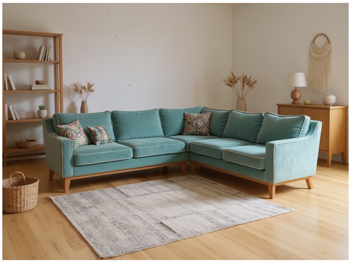 Morska sofa narożna Lukrecja extra 250x230 cm