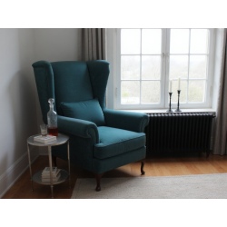 Cottage wysoki fotel do czytania klasyk