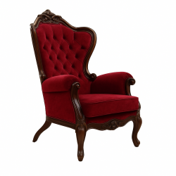 Fotel dla Mikołaja Naxos – świąteczny fotel w stylu klasycznym | Meble Fox