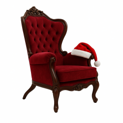 Fotel dla Mikołaja Naxos – świąteczny fotel w stylu klasycznym | Meble Fox