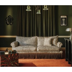 Sofa Glamour Safari – elegancja z nutą ekstrawagancji